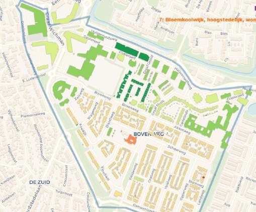 gebouwd tussen 1974 en heden 44% van de woningen heeft een