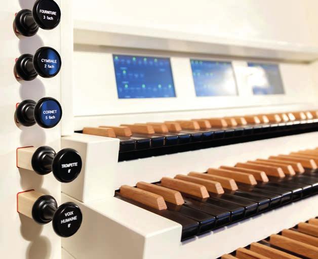 Superieure TECHNOLOGIE Het onmiskenbare geluid van Mixtuur Mixtuur Positief De Positief is een statig orgel met robuuste afmetingen en geeft een majestueuze klank in elke huiskamer of studio.