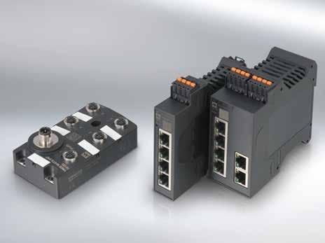 06 07 PROFINET MANAGED SWITCHES PERFECTE KOPPELING IN HET INDUSTRIËLE VELD De Managed switches van Murrelektronik zorgen voor een perfecte koppeling in een industriële omgeving en bieden uitgebreide