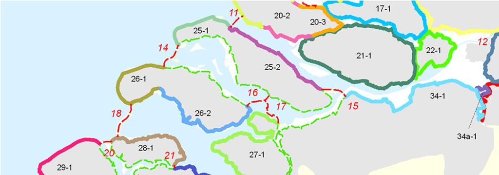 6 B- en C-keringen 6.1 Algemeen B- en c-keringen zijn in de risicoanalyses vanwv21 niet meegenomen.