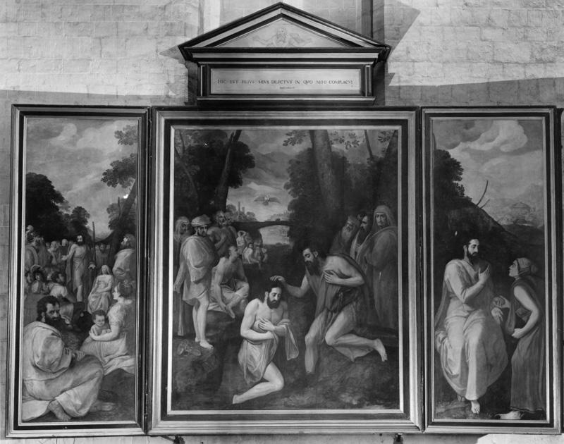 98 lezenaar datering: 1541-1560 hout oorspronkelijke tabernakelkast van de sacramentstoren objectnr.