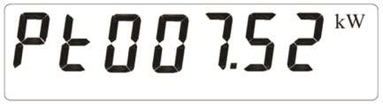 Huidig actief 3 bit integer, XXX.