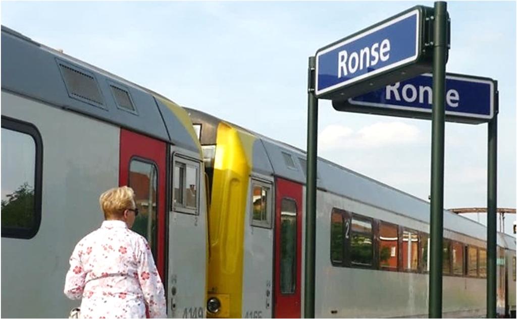 Ervaringen met het vervoersplan 12/2017-2020 in uw regio Verhoging van de frequentie op zaterdag tussen Ronse Gent Eeklo Van 1 trein om de twee uur naar 1 trein per uur voor de S51-trein op zaterdag.