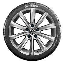 595-17 inch lichtmetalen wielen - Continental winterbanden 215/55 R17 98V Exterieur Volkswagen chroomlook sierlijst achterklep 3G9071360 115.