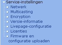 FlexiDome DN IP Configuratie via de browser nl 85 i LET OP!