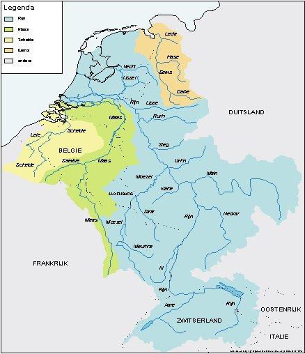 Waar komt het water vandaan Veiligheidssituatie van Nederland Staat van de Delta Waar komt het rivierwater vandaan Inleiding Het water in Nederland komt voor het grootste deel uit de rivieren de Rijn