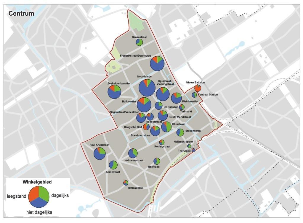 OVERZICHT STADSDEEL CENTRUM Winkelgebieden in het Stadsdeel Facts Aantal inwoners 7 Aantal inwoners Inkomensindex (NL =) Aantal banen totaal.8 6. 8 79.5 Verdeling leeftijd CENTRUM 7.58 6.9 4.79 4.996.