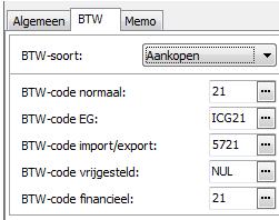 2.2. Wat je vooraf moet weten In Wings kun je de verkoop- of aankooprekening die bij de betreffende klant/leverancier het meeste voorkomt reeds vermelden in zijn fiche.