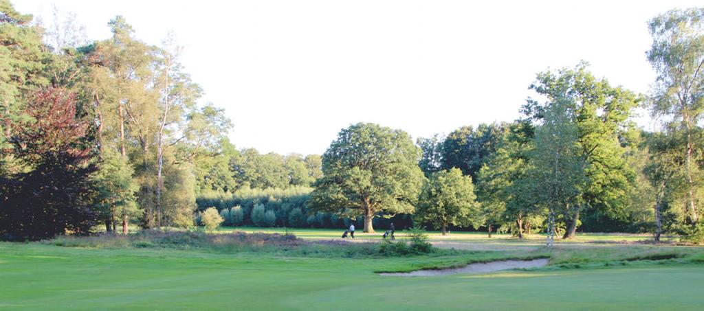 Welkom Wij heten u van harte welkom op Sallandsche golfclub e Hoek. e eerste 9 holes van deze baan zijn deels verscholen in bosranden met zeer oude bomen en een coulissenlandschap.