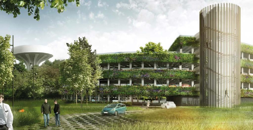 urban landscaping Een SemperGreenwall is een innovatieve