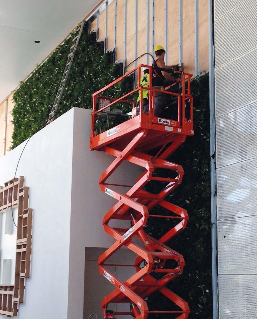 pre-grown plants constructie & design CONSTRUCTIE Sempergreen heeft een uitgebreide kennis van planten. Alleen de sterkste meerjarige plantensoorten worden geselecteerd voor een SemperGreenwall.