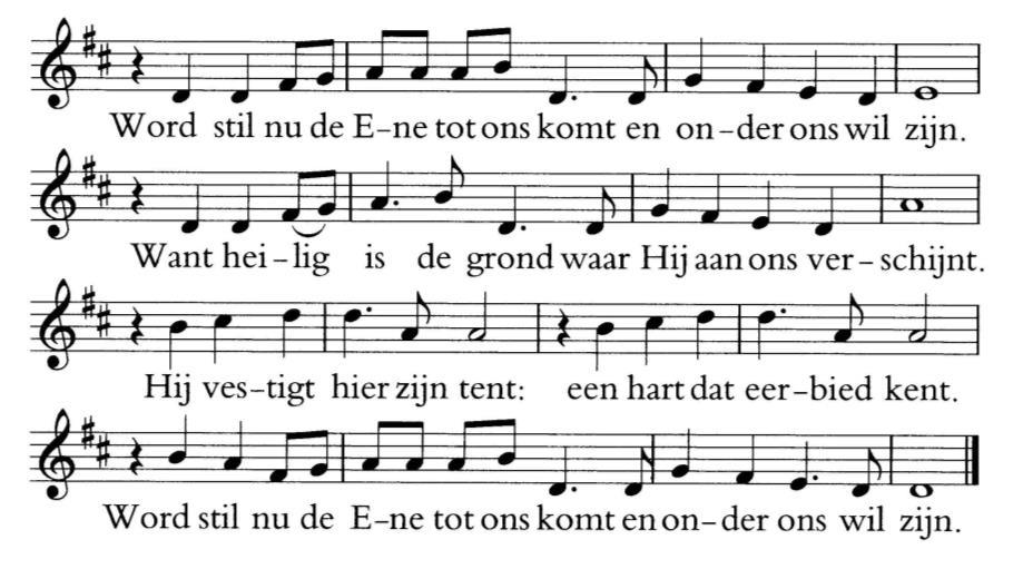 Zingen: Lied 56: 1, 2 en 3 (Liefste lied van overzee I, Sytze de Vries) 2.