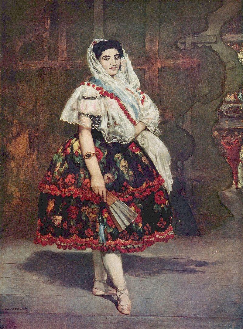 Lola de Valence Dolores Melea 1862 oil on