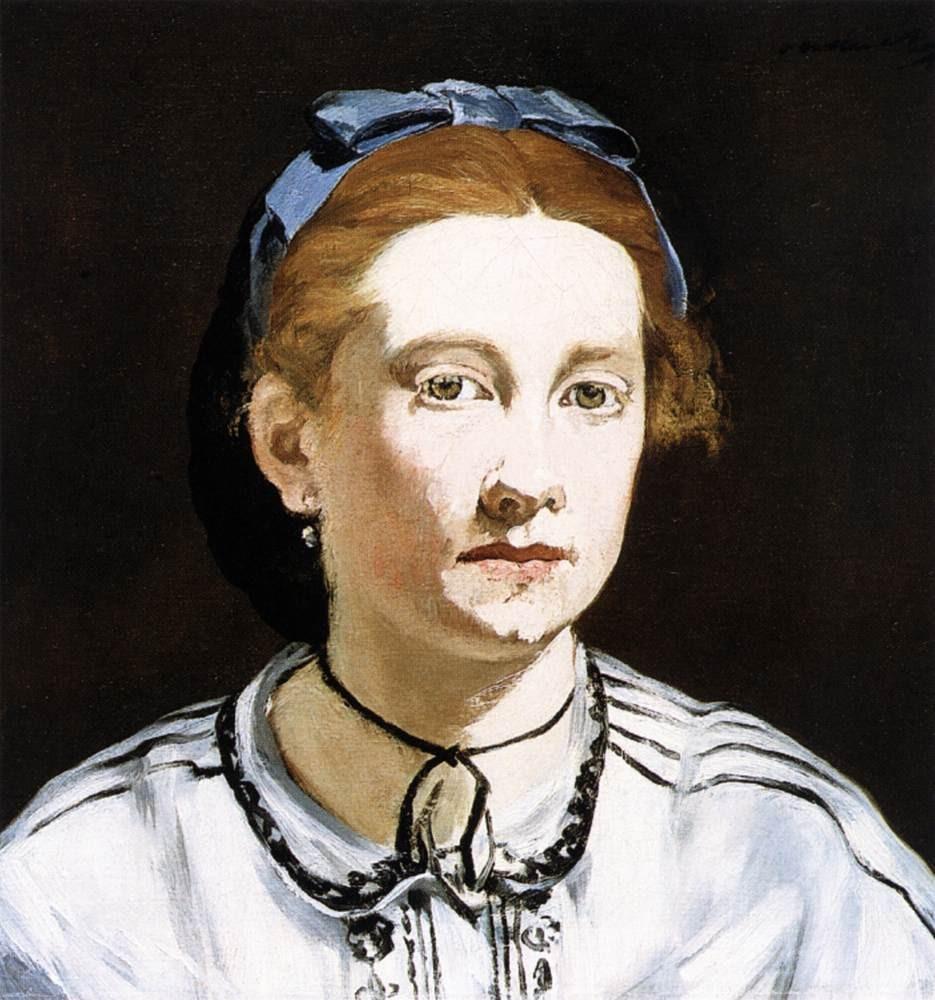 Portrait of Victorine Meurent 1862 Oil on