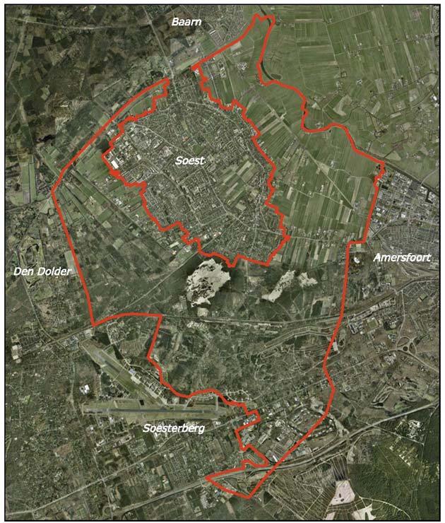 2. Bestemmingsplan Landelijk Gebied Soest 11 2.1. Het plangebied Het bestemmingsplan Landelijk Gebied omvat het gehele landelijk gebied van de gemeente Soest.