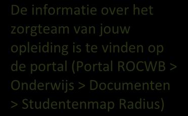 De extra ondersteuning vindt plaats tijdens verschillende momenten in de opleiding; wij spreken over instroombegeleiding, voortgangsbegeleiding, doorstroombegeleiding en de