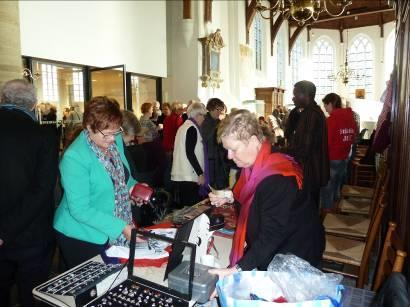 Acties & activiteiten 2015. De zoveelste Kerkenzondag dag in de Zuiderkerk op 19 januari, in het kader van 'de week van de eenheid'.