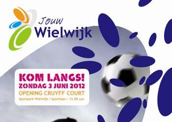 Opening Cruyff Court Het Cruyff Court Wielwijk is sinds juni
