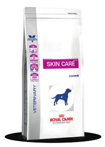 SKIN CARE DIET VOOR DE HOND Voeding speelt een belangrijke rol bij de behandeling van huidaandoeningen.