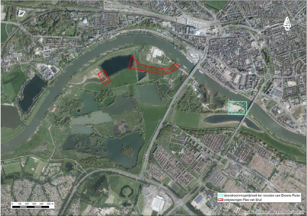 5.8 GRONDWATER In de MER zijn de effecten van de aanpassingen en ontgravingen (Figuur 6) binnen Meinerswijk op het grondwater beschreven.