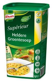 Champignon- Creme-soep 900 gram 11. 95 9.