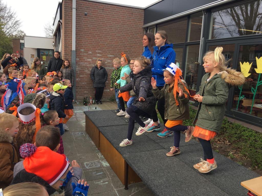 Koningsspelen 2019 Het was een feestelijke maar wel wat koude dag.