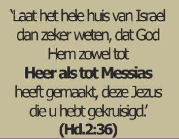 2. De hoop van Israël: Israël de opstanding & de laatste dagen De in het OT. de OT leer v/d opstanding ONMISBAAR Vervulling van Gods verbondsbeloften: betekenis vroege kerk & leer NT.