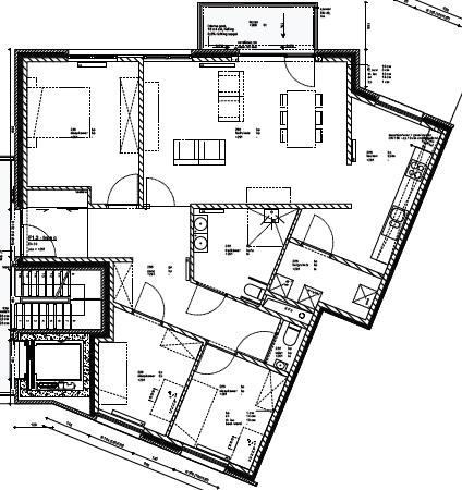 Figuur 10:Typeplan woning 3/4