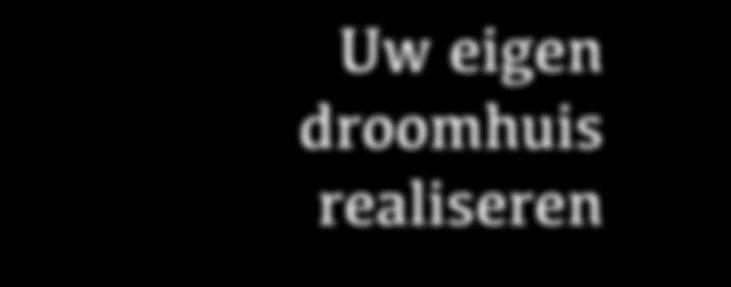 Wij raden u aan om een professioneel team (architect, bouwbegeleider, aannemer) aan te stellen om u te begeleiden in dit traject.