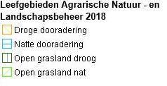 De leefgebieden overlappen deels met Groene Ontwikkelingszones, maar vallen deels hierbuiten.