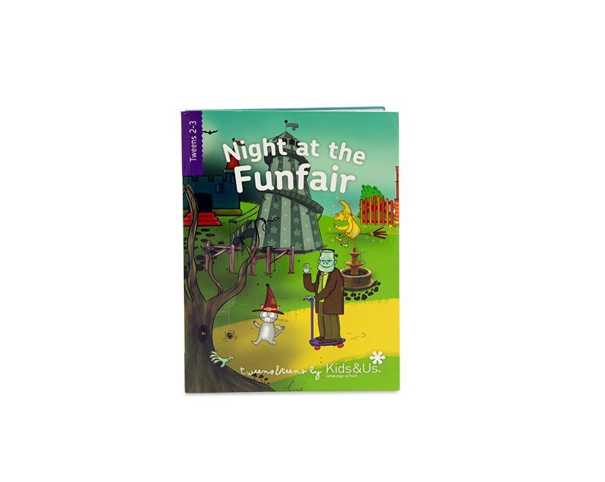 Night at the Funfair (10-12 jaar) Dit boek is geschikt voor kinderen van 10 tot 12 jaar en gaat over vier vrienden die samen naar de kermis gaan.