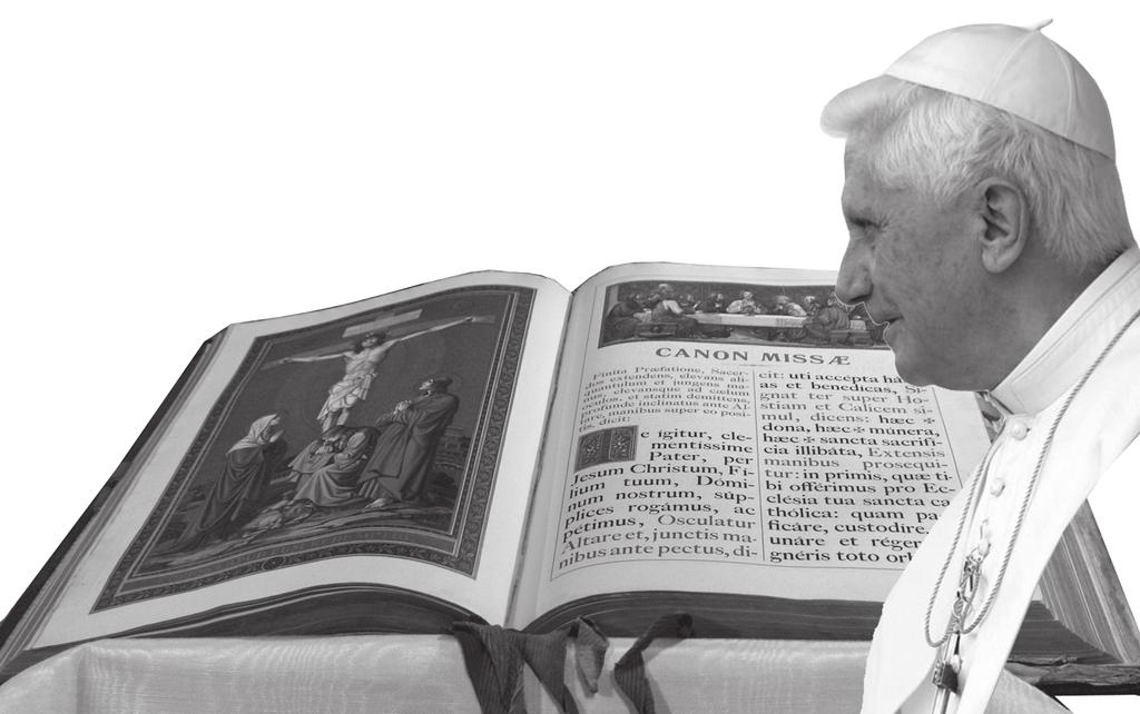 Summorum Pontificum saal, uitgegeven door Johannes XXIII, te gebruiken; wederom in het jaar 1988 spoorde Johannes Paulus II, met motu proprio gegeven apostolische brief «Ecclesia Dei Adflicta», de