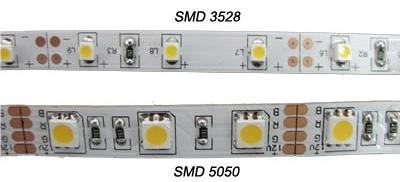 Kwaliteits verschillen: SMD 3528 strips Gesoldeerd SMD 5050 Standaard strips koperen verbinding We gaan het nu hebben over de kwaliteitsverschillen en toepassing.