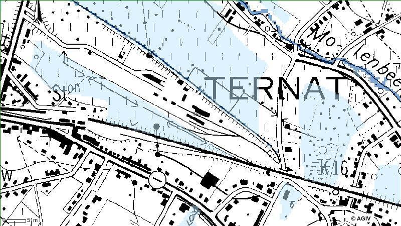 WATER f) Water Het plangebied omvat geen waterwingebieden en wordt gesitueerd binnen het Denderbekken. Binnen het plangebied lopen geen waterlopen.