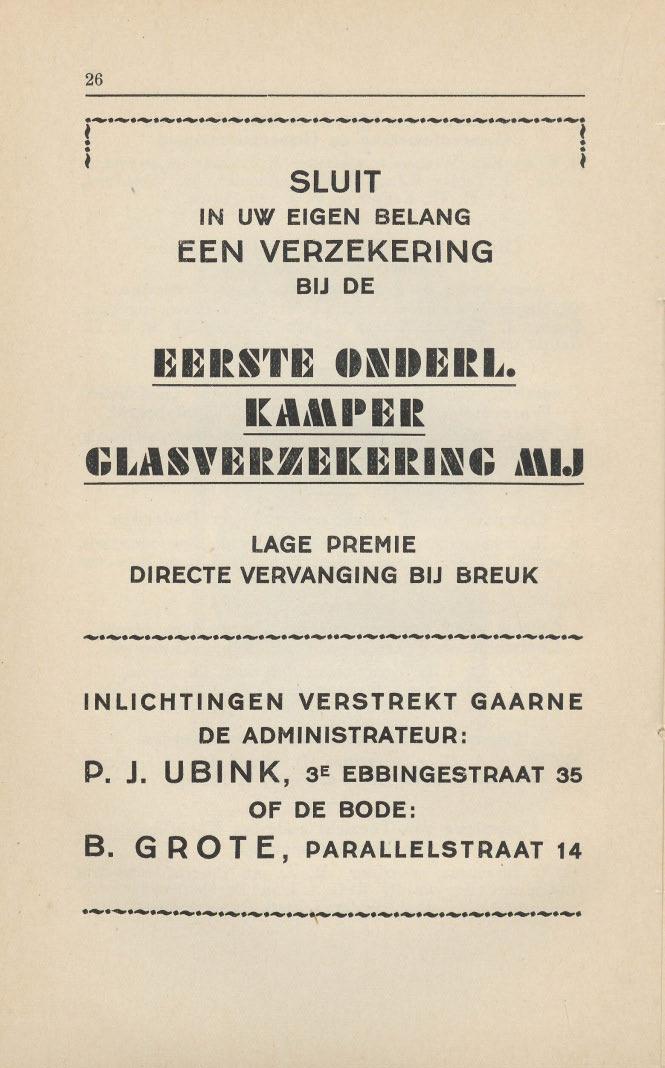 26.~.~.~.~.~.~.~.~.~.~.~~.~. t t f f SLUIT IN UW EIGEN BELANG EEN VERZEKERING BU DE 1~1~I~S'I~6ttNltl~I~I~. I(Ai'\ I I~I~ t;i~as\' I~I~ZI~I~I~It INt; i\\i.