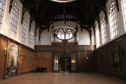 Gotische Zaal, Kloosterkerk, en Grote Kerk (voor beide laatsten is er een deurcollecte ter