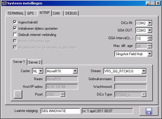 Als alle vinkjes groen zijn, druk dan op het groene vinkje linksonderin om de setupwizard af te sluiten. De Slingshot Field Hub start na de setup opnieuw op (Reboot). Dit kan ongeveer 2 minuten duren.