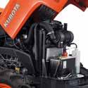 L1 Serie TECHNISCHE GEGEVENS MOTOR Stage V diesel motor met Kubota E-TVCS technologie Mechanische inspuiting