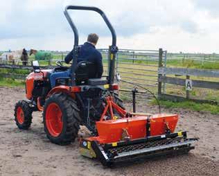 ROTORKOPEGGEN / ZAAIMACHINES GROND Werktuigen geschikt voor de duurzame of productie van groente en fruit in kassen of op het veld Licht en compact uit respect voor de grond