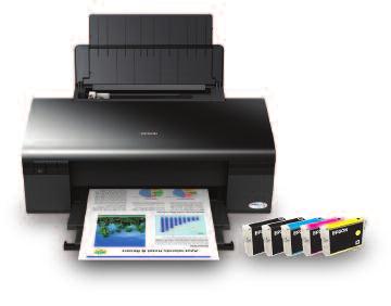 Met de Epson DURABrite Ultra-inkt drukt u duurzame tekst van laserkwaliteit af, tot 25 pagina's per minuut met professionele kwaliteit of maar liefst