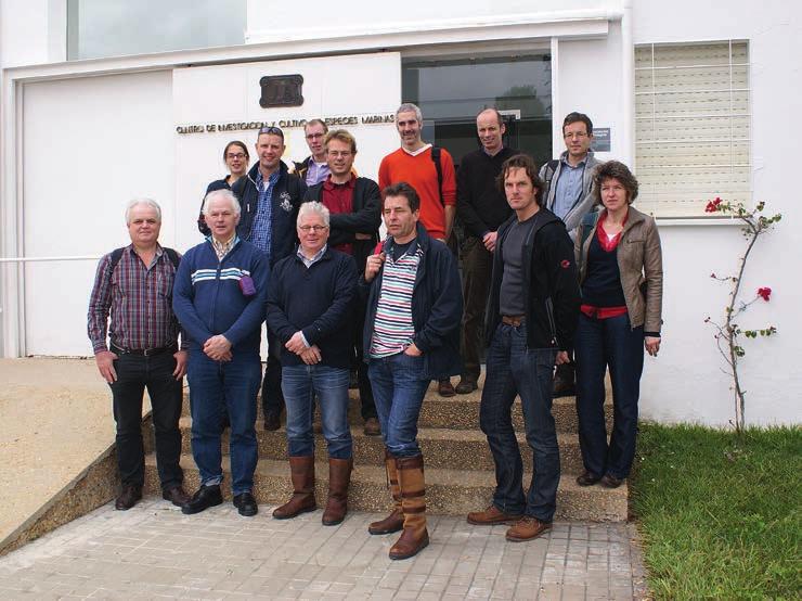 Figuur 5. Groepsfoto deelnemers aan de studiereis i.k.v. het RAAK Internationaal project Het Zoute Goud (foto: Erik-Jan Malta).