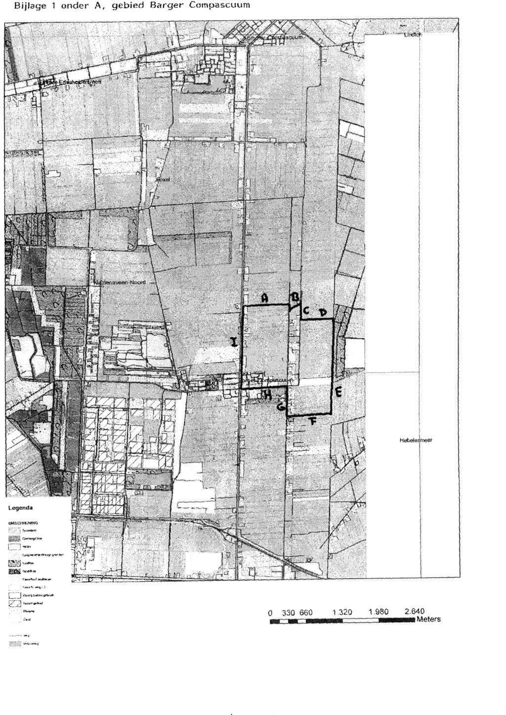 Bijlage 1 onder A, gebied Berger Compascuum O 330 660 1320 1,080 2.