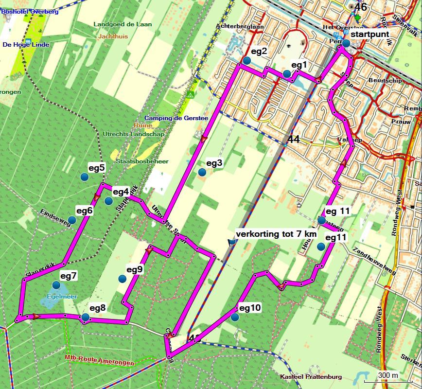 IVN-afdeling Veenendaal-Rhenen heeft de volgende natuurpaden en fietsroutes beschikbaar: Natuurpad "Prattenburg" Natuurpad "Elsterberg" Natuurpad "Grebbeberg" Natuurpad "Bosrestaurant Overberg"