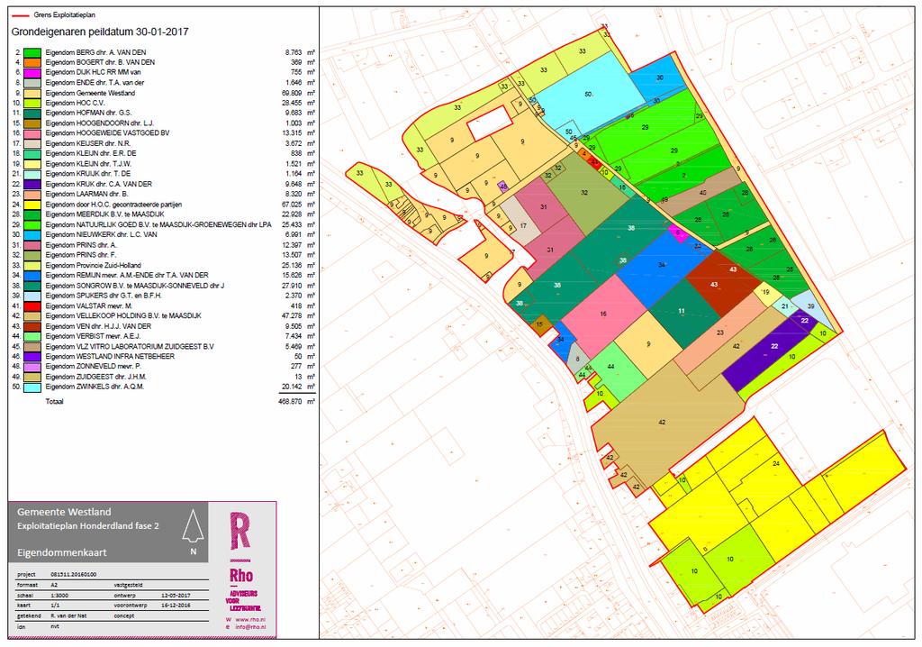 23 Kaart 3: Eigendomssituatie Rho