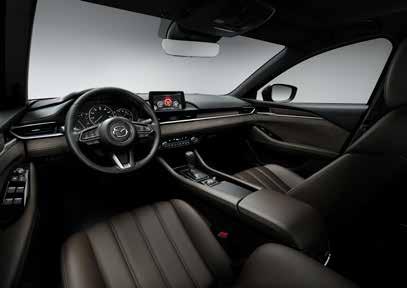 ARCTIC WHITE SOLID UIT HET GOEDE HOUT GESNEDEN Met een uitermate verfijnd design en een nieuw niveau van luxe is de Mazda6 met recht het topmodel van Mazda. De standaarduitrusting is uiterst compleet.