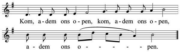 VOORBEREIDING Orgelspel: Orgelbewerking van LB 748, toegeschreven aan J.S.