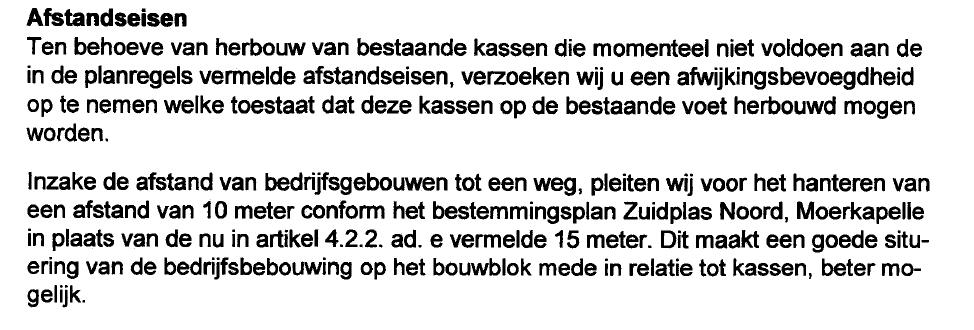 Op basis van de ingediende reacties is er nadere informatie ingewonnen en heeft er een nadere afweging plaatsgevonden. De basishoogte van 10 meter wordt gehandhaafd.