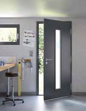 Met hetzelfde aanzicht Voor een uniform deuraanzicht zijn omraming, kozijn en deur voor Decograinzijdeuren verkrijgbaar