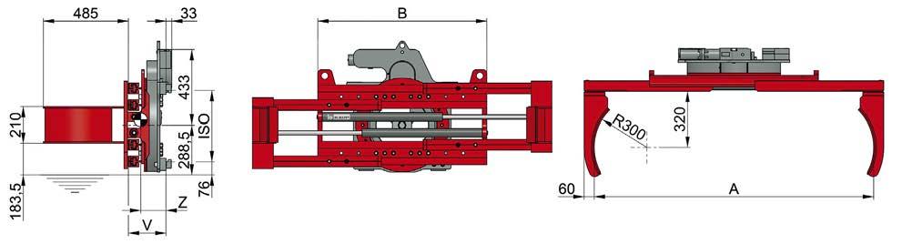 mm kg 1T 455-1 700 320 420-1.