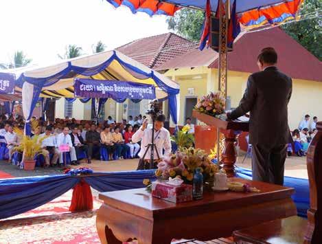 De universiteit van Phnom Penh neemt samen met het Ministerie van Gezondheidszorg de leiding op zich.